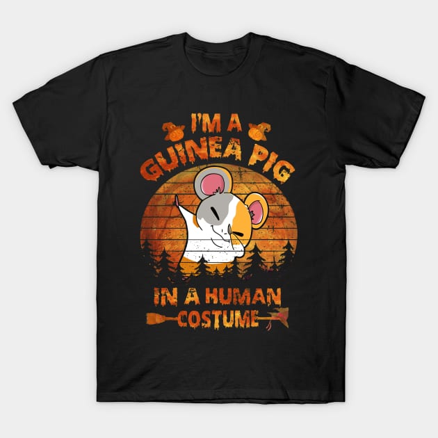 Guinea Pig Halloween Costumes (16) T-Shirt by Uris